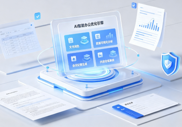 金湖县AI重构现代办公体系 智能优化引擎助力企业轻量化高效运营